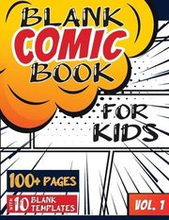 Blank Comic Book for Kids (Ages 4-8, 8-12)