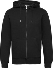 6197724, Sweat - Morganzip Tops Sweatshirts & Hoodies Hoodies Black Solid