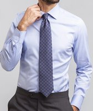 Camicia da uomo su misura, Reda Active, Azzurro Pinpoint, Quattro Stagioni | Lanieri
