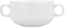 Skål Bidasoa Glacial Suppe Keramik Hvid (30 cl)