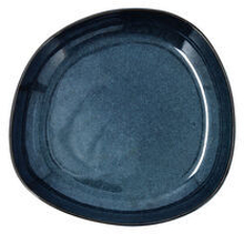 Dyb tallerken Bidasoa Ikonic Keramik Blå (20,5 x 19,5 x 3,3 cm) (Pack 6x)