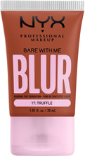 NYX Professional Makeup Bare With Me Blur Tint Foundation Truffle - Medium Deep with a Warm Undertone 17 - 30 ml