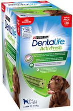 Purina Dentalife Active Fresh Tägliche Zahnpflege-Snacks für grosse Hunde - 36 Sticks
