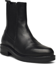 Jemma Long Shoes Chelsea Boots Black Pavement