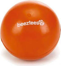 Beeztees massiv gummiboll för hund 7,5 cm (Blå)