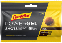 PowerBar PowerGel Shots Cola, m/koffein, 24 x 60 gram