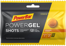 PowerBar PowerGel Shots Appelsin, m/Vitamin B6, 24 x 60 gram