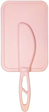 Brelock Smörkniv med lock, rosa - 300 g ask