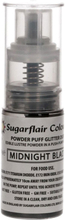 Ätbar Glitterspray, Midnight Black - Sugarflair