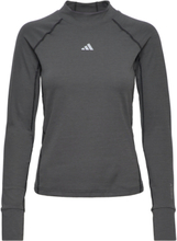 Techfit Aeroready Warm Long-Sleeve Top Training Top Tops T-shirts & Tops Long-sleeved Black Adidas Performance