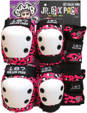 Junior Six-Pack Pad Set "Staab" Pink - Protectie