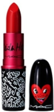 MAC MAC MAC, Viva Glam X Keith Haring, Longwear, kermainen huulipuna, punainen Haring, 3 g naisille