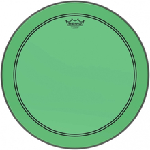 18" Colortone Green Powerstroke 3 bastrumskinn, Remo