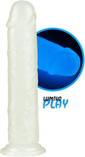 LoveToy: Lumino Play, Självlysande Dildo, 21 cm