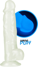 LoveToy: Lumino Play, Självlysande Dildo, 22 cm