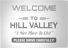 Decorsome x Back to the Future Hill Valley Woven Rug - Large