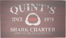 Decorsome x Jaws Quints Shark Charter Woven Rug - Medium