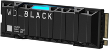 WD Black SN850 NVMe SSD WDBBKW0010BBK - SSD - 1 TB - sisäinen - M.2 2280 - PCIe 4.0 x4 (NVMe) - integroitu jäähdytyselementti - Sony PlayStation 5:ll