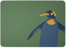 ASA Selection Dækkeserviet Pingvin Pepe grøn