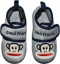 Paul Frank babysloffen textiel/TPR grijs/blauw maat 25-26