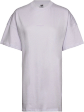 Nb Athletics Nature State Short Sleeve Tee Sport T-shirts & Tops Short-sleeved Purple New Balance