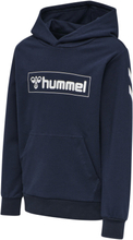 Blå Hummel Hmlbox Hoodie Hettegensere