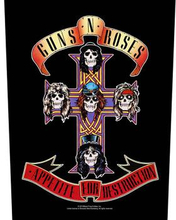 Guns N"' Roses: Back Patch/Appetite For Destruction
