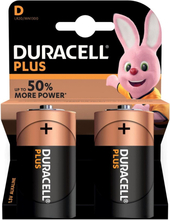 10x Duracell D Plus batterijen alkaline LR20 MN1300 1.5 V