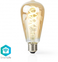 SmartLife LED glødepære | Wi-Fi | E27 | 350 lm | 5.5 W | Cool Hvid / Varm Hvid | 1800 - 6500 K | Gla