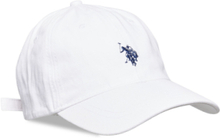 Uspa Cap Absalom Men Accessories Headwear Caps White U.S. Polo Assn.