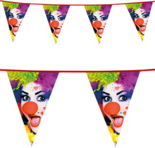 Flaggbanner 6 Meter - Clownfest