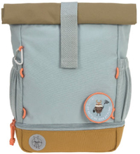 LÄSSIG Mini Rolltop Backpack , Nature light blå