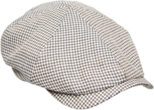 Newsboy Slim Cap Accessories Headwear Flat Caps Multi/patterned Wigéns
