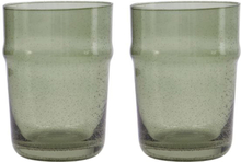 House Doctor - Rain glass 31 cl 2 stk grønn