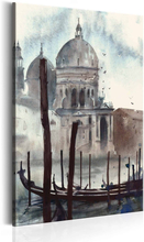 Lærredstryk Watercolour Venice