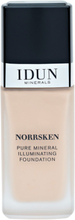 Liquid Mineral Foundation Norrsken Jorunn Foundation Makeup IDUN Minerals
