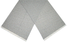 Tørklæde Melange Optic dame 190 x 65 cm polyester lysegrå