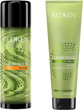 Redken Curvaceous Duo Set Full Swirl 150 ml + Curl Refiner 250 ml