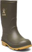 Stomp Shoes Rubberboots High Rubberboots Unlined Rubberboots Grønn Kamik*Betinget Tilbud