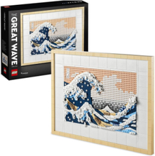 Art Hokusai – The Great Wave Wall Art Adults Set Toys Lego Toys Lego art Multi/patterned LEGO