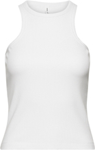 Helene Tank 14297 Tops T-shirts & Tops Sleeveless White Samsøe Samsøe