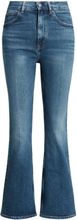 Blå Polo Ralph Lauren Blue Crop Flare Standard Ankel Flare Jeans
