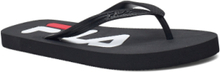 Troy Slipper Teens Shoes Summer Shoes Flip Flops Svart FILA*Betinget Tilbud
