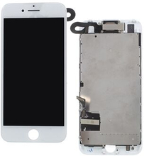 LCD Screen and Digitizer Assembly Repair Part with Frame and Small Parts for iPhone 7 (Made by Chin