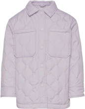 Jacket Overshirt Quilted Outerwear Jackets & Coats Quilted Jackets Lilla Lindex*Betinget Tilbud