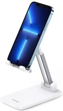 UGREEN 20434 Folding Desk Phone Stand Adjustable Phone Holder for Live Steaming Hands-Free Video Com
