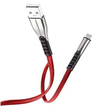 5A Fast Charging + Data Transmission 2 in 1 Micro USB Nylon Braided Cable 1m