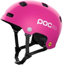 POC Crane Pocito MIPS Hjälm Fluorescent Pink, Str. S