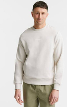 Calvin Klein Sweatshirt Interlock Micro Logo Sweatshirt Beige