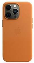 Apple iPhone 13 Pro / iPhone 13 Brunt / Brunt Læderetui MageSafe
